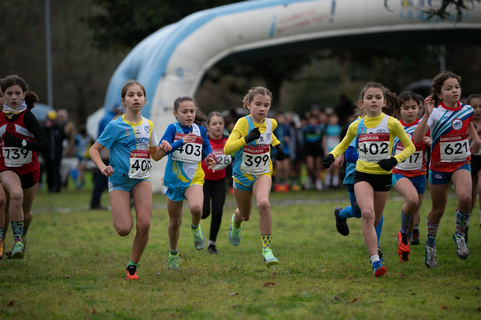 Galería | El Cross gallego disfruta en Ribadavia