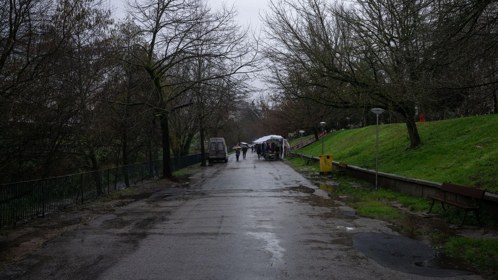 Ourense se encuentra condicionada por la lluvia