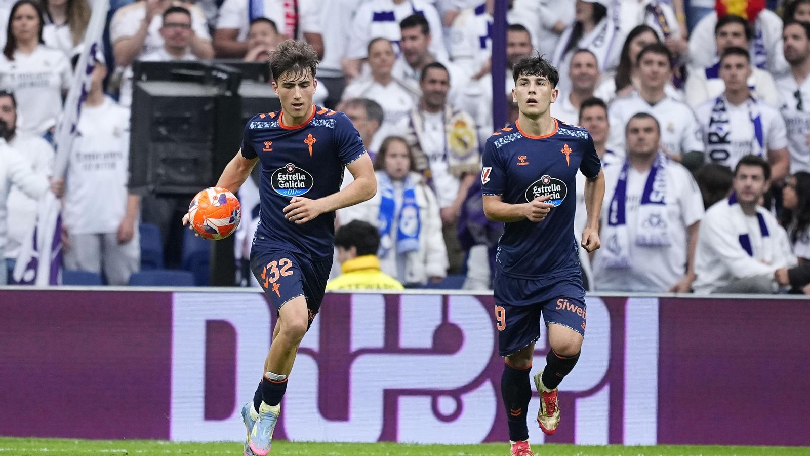 Galería | Partido entre el Real Madrid y el Celta en el Bernabéu