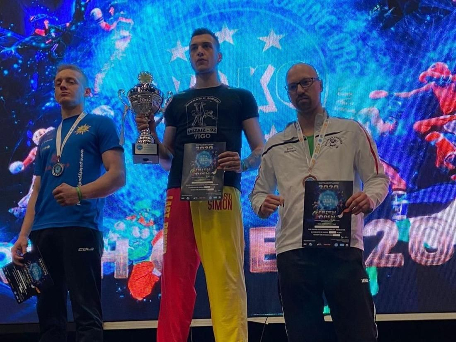 Pablo González, el campeón.