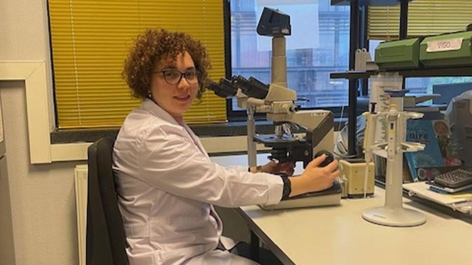 María Fernández, investigadora de la Universidade de Vigo.