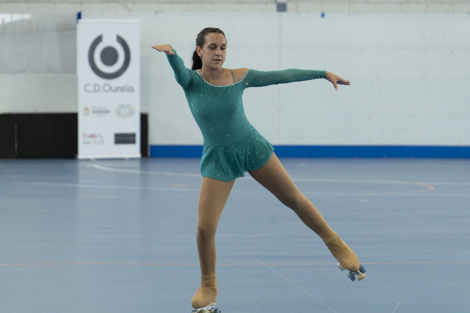 Arte sobre ruedas en el polideportivo Secundino Basalo