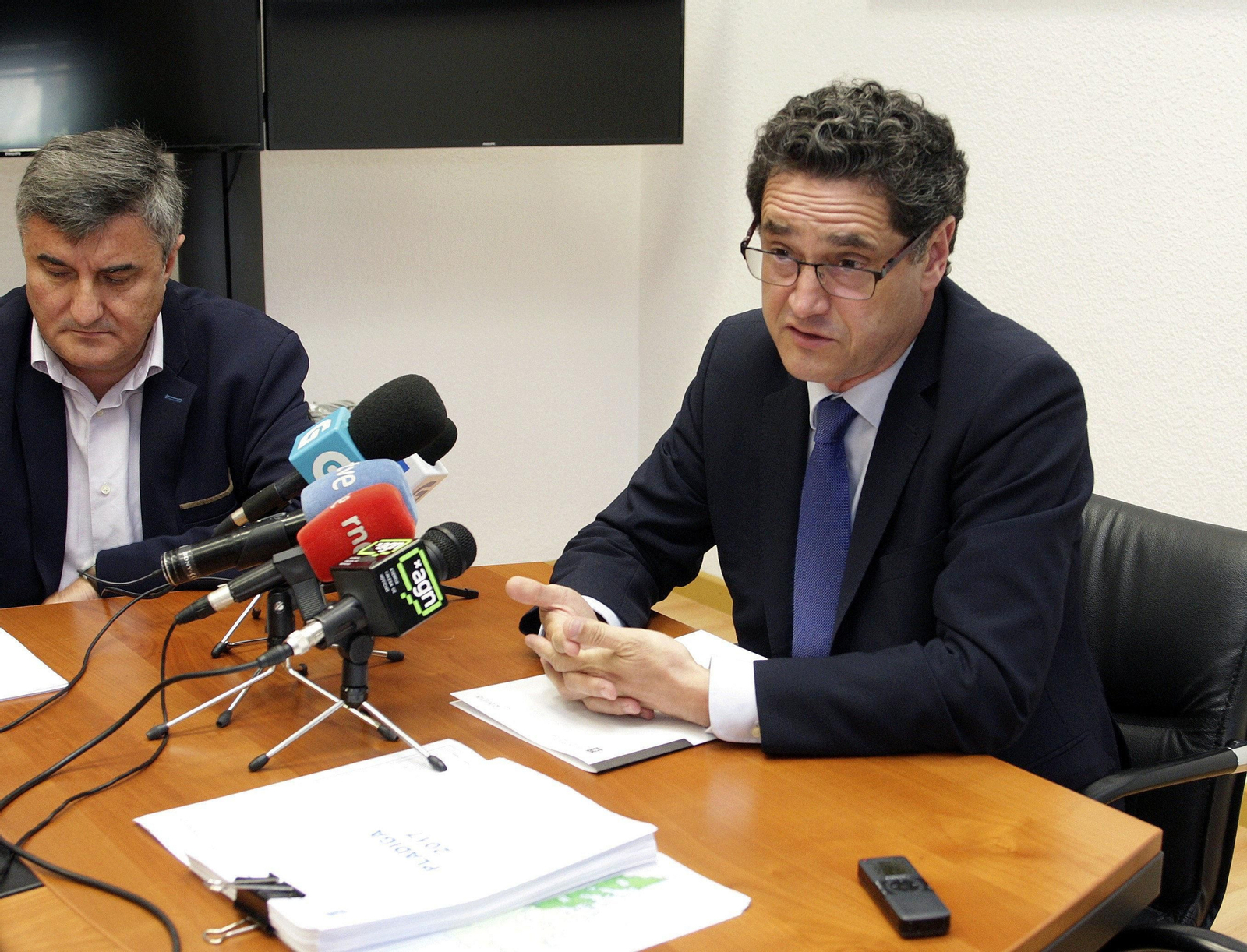 Fernández-Couto, en una comparecencia ante los medios el pasado mes de junio.