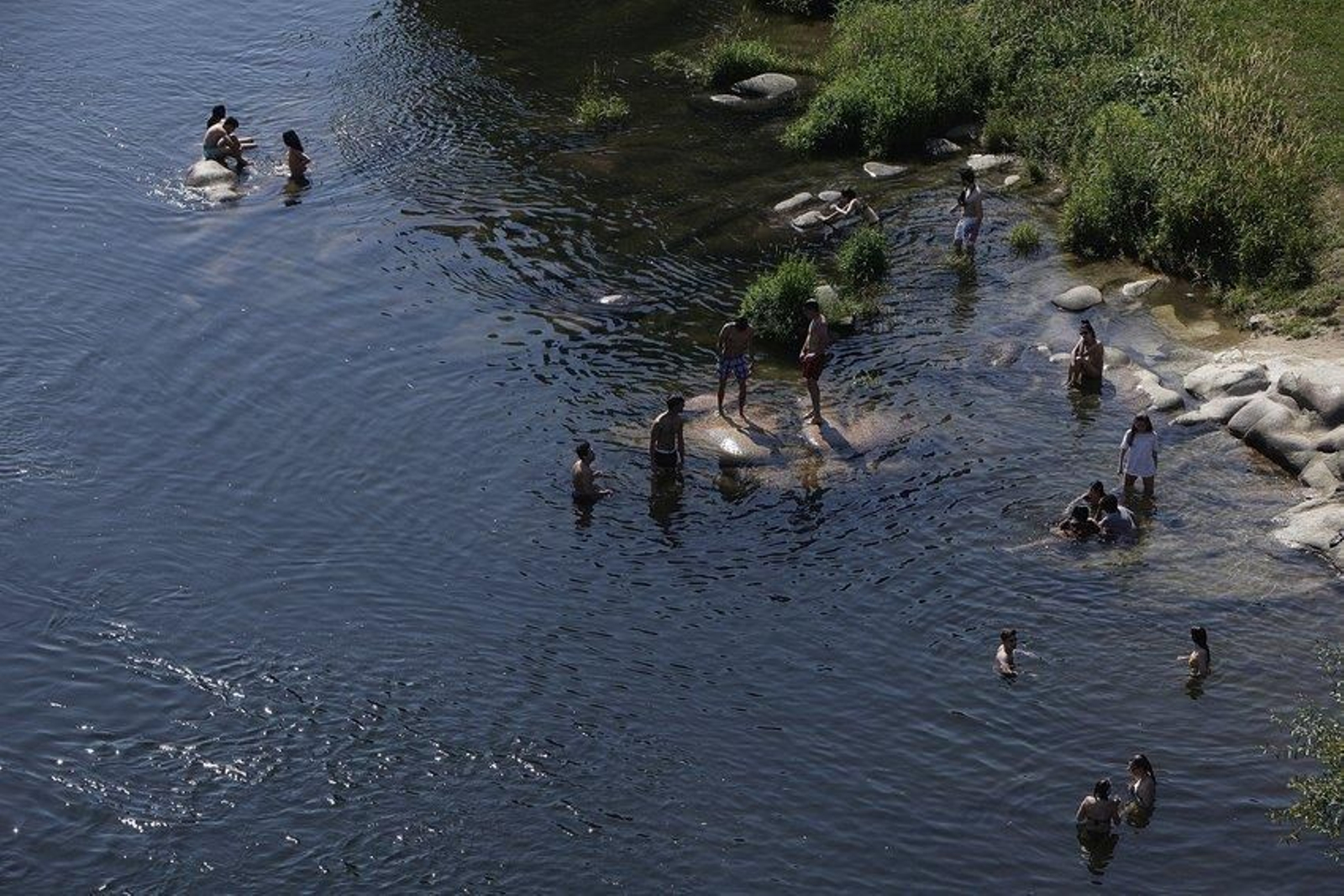 Ourense supera los 38 grados en un día en el que de nuevo marca la máxima gallega // Miguel Ángel