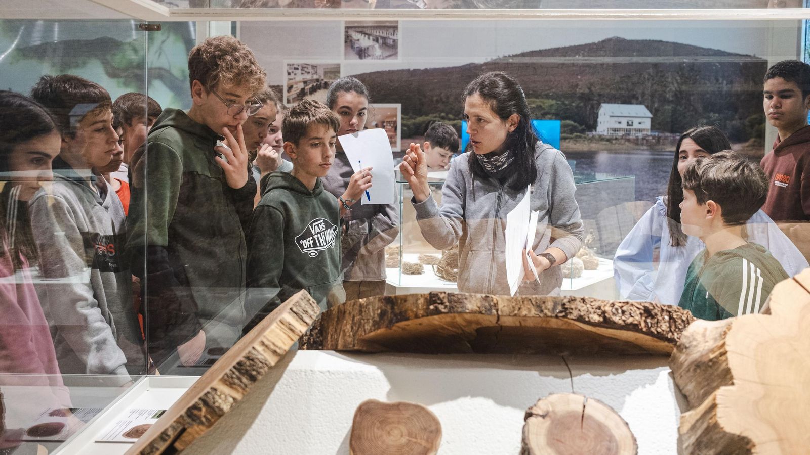 Visita do IES Xermán Ancochea a Santiago de Compostela