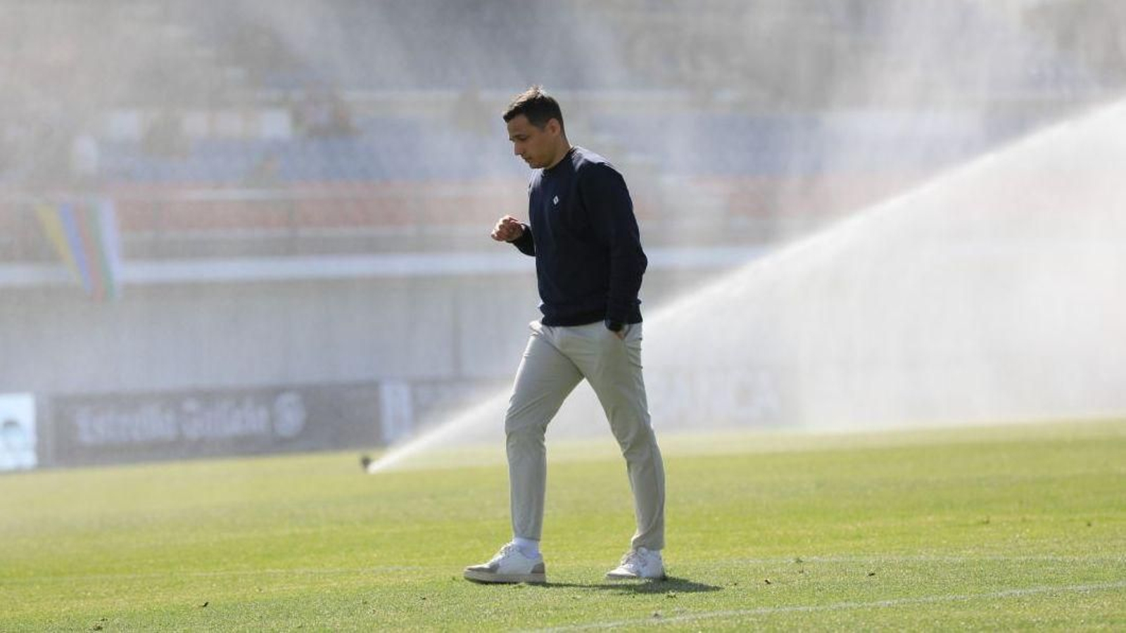 El entrenador del Ourense CFG, Dani Llácer