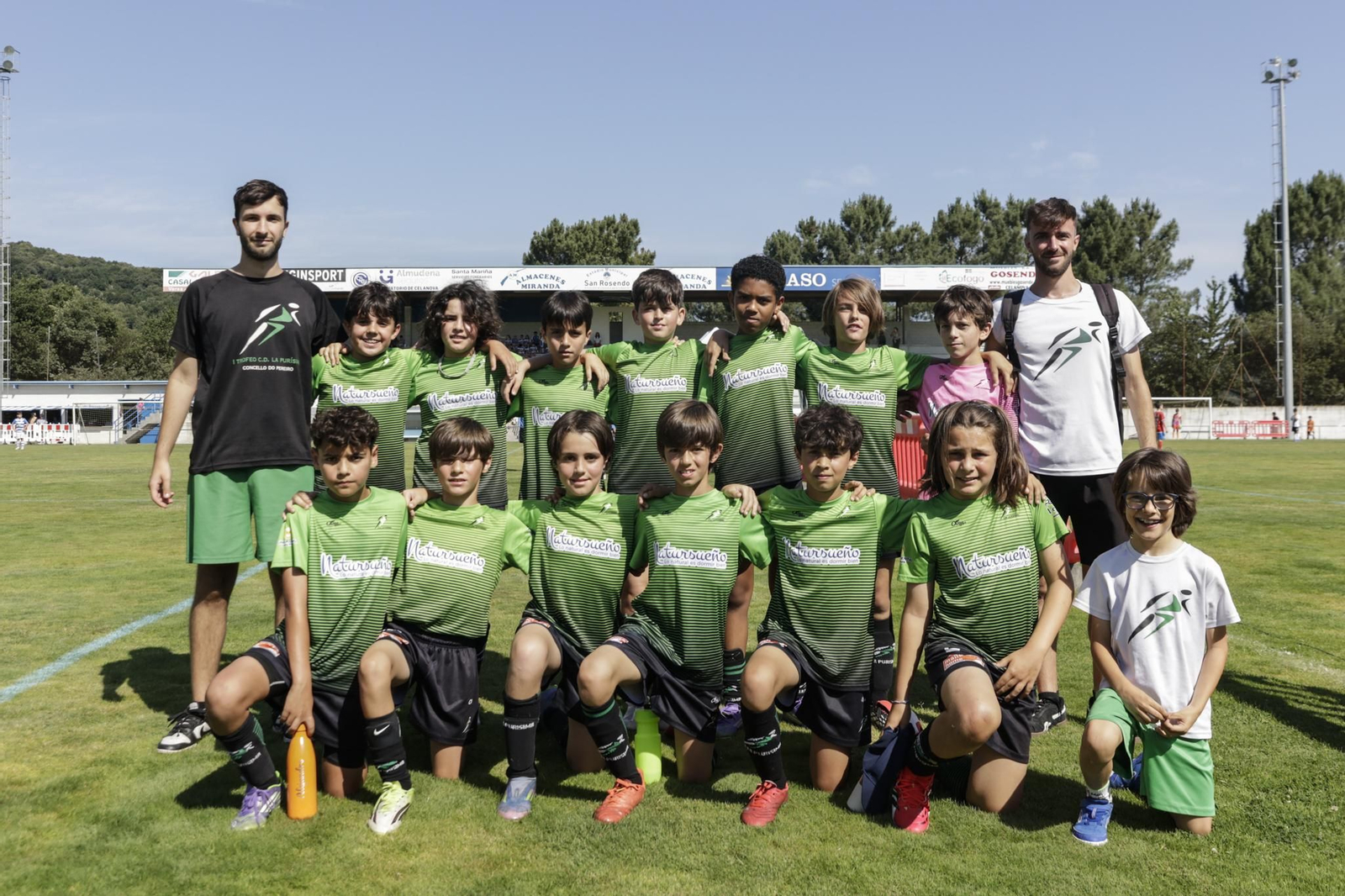 Los pequeños vibraron en San Rosendo con el Trofeo de fútbol Concello de Celanova