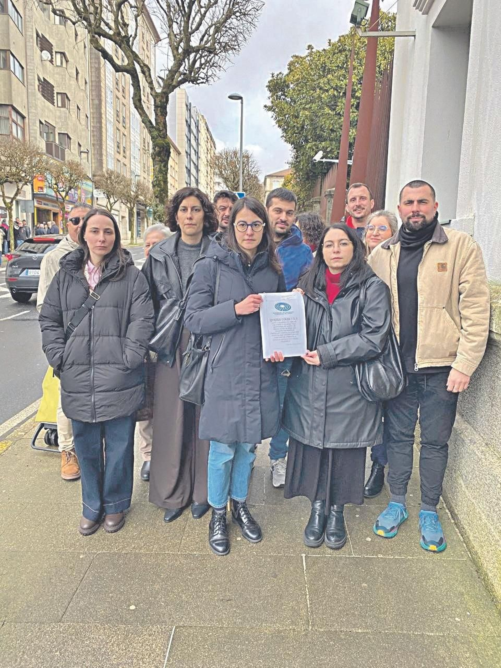 Pacientes de Vigo participaron en la queja a la Valedora.