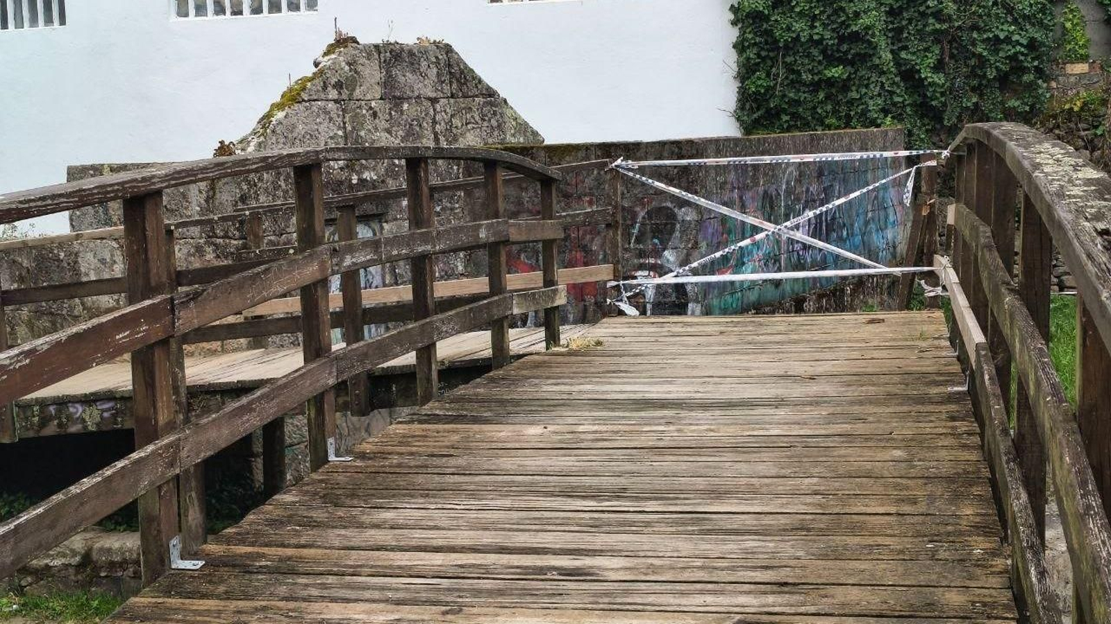 Entorno del río Os Gafos, donde se produjo la supuesta agresión