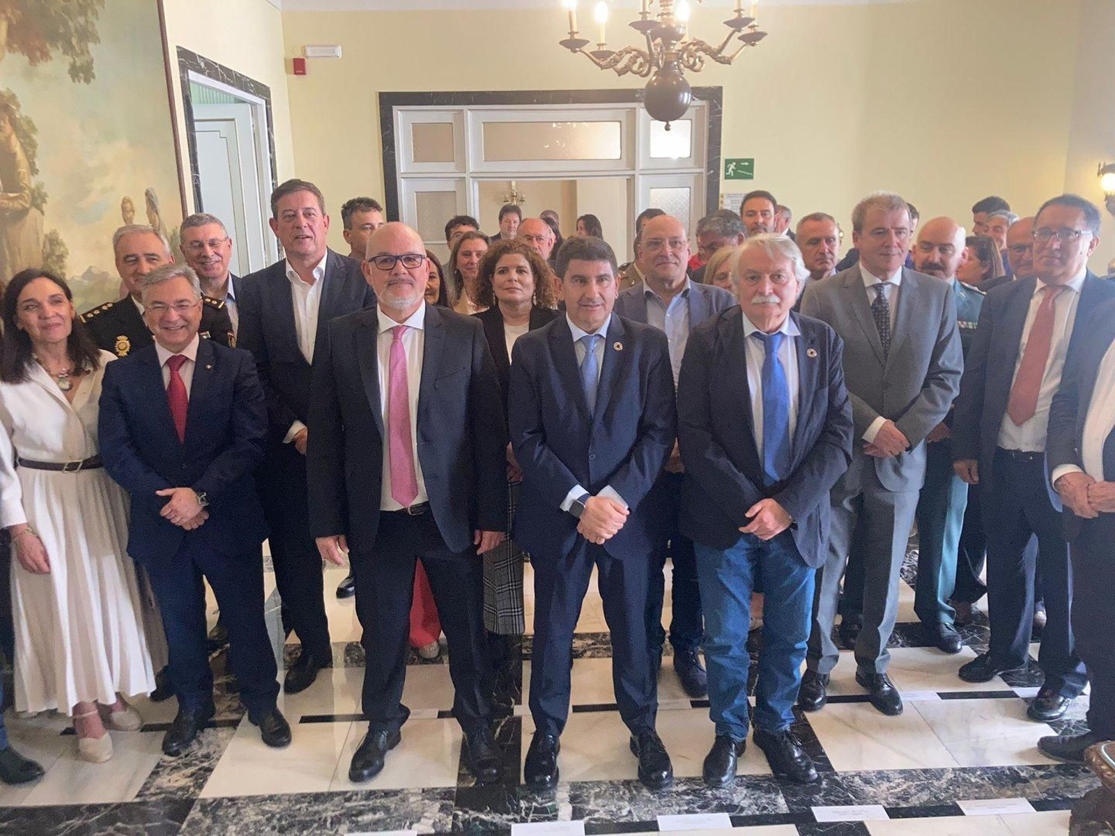 Acto de toma de posesión de Eladio Santos como nuevo subdelegado del Gobierno en Ourense (Foto: Miguel Ángel).