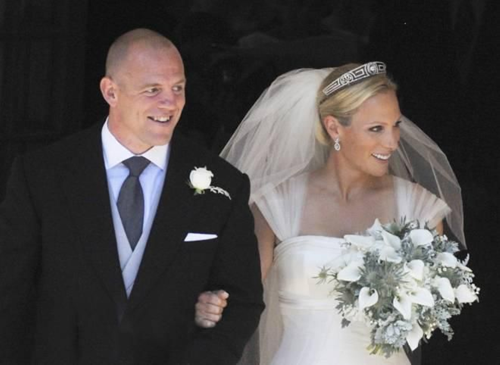 La boda de Zara Phillips y Mike Tindall