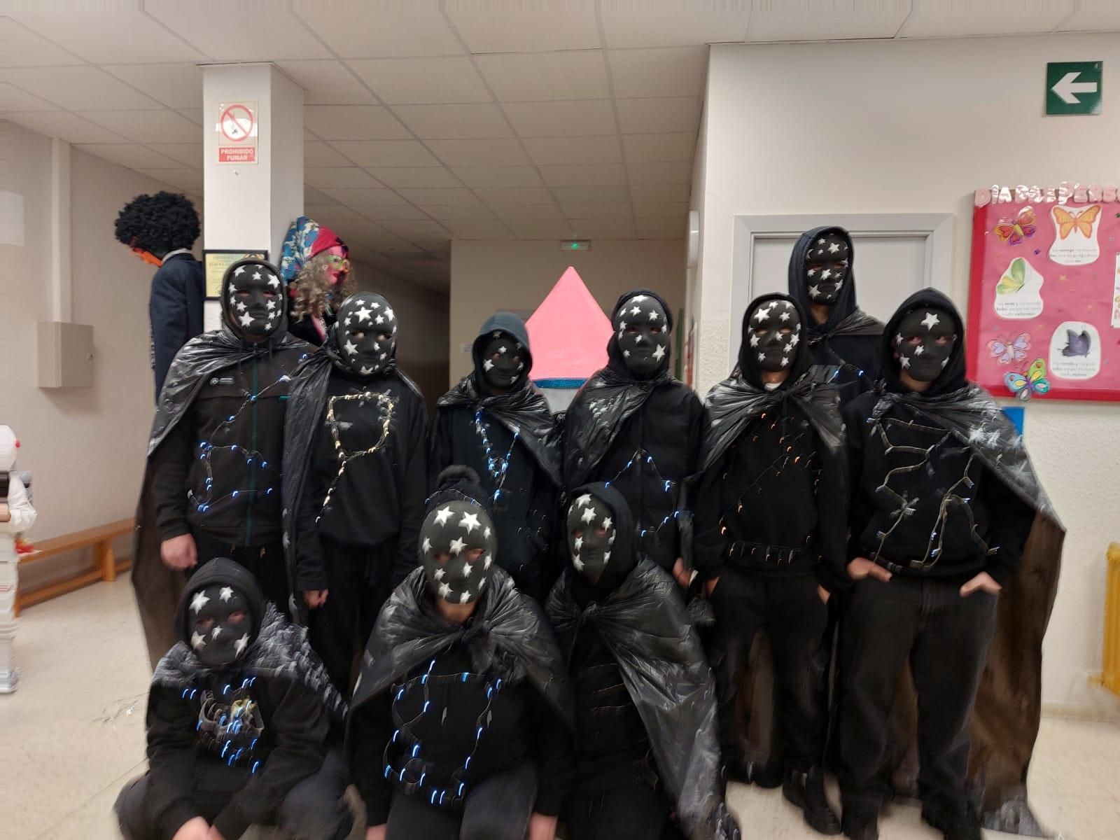 O Entroido no colexio de Padrenda