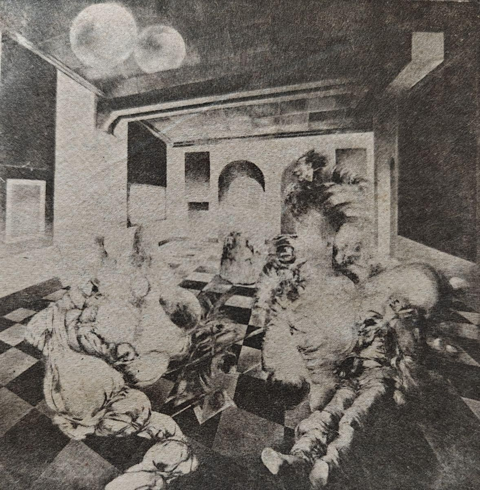 “Erguete Galicia”, uno de los cuadros de Xaime Quessada.