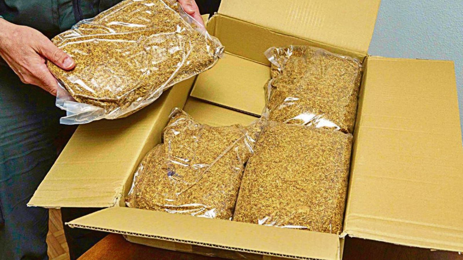 La picadura de tabaco se envía en bolsitas cerradas, sin trazabilidad, ni filtros.