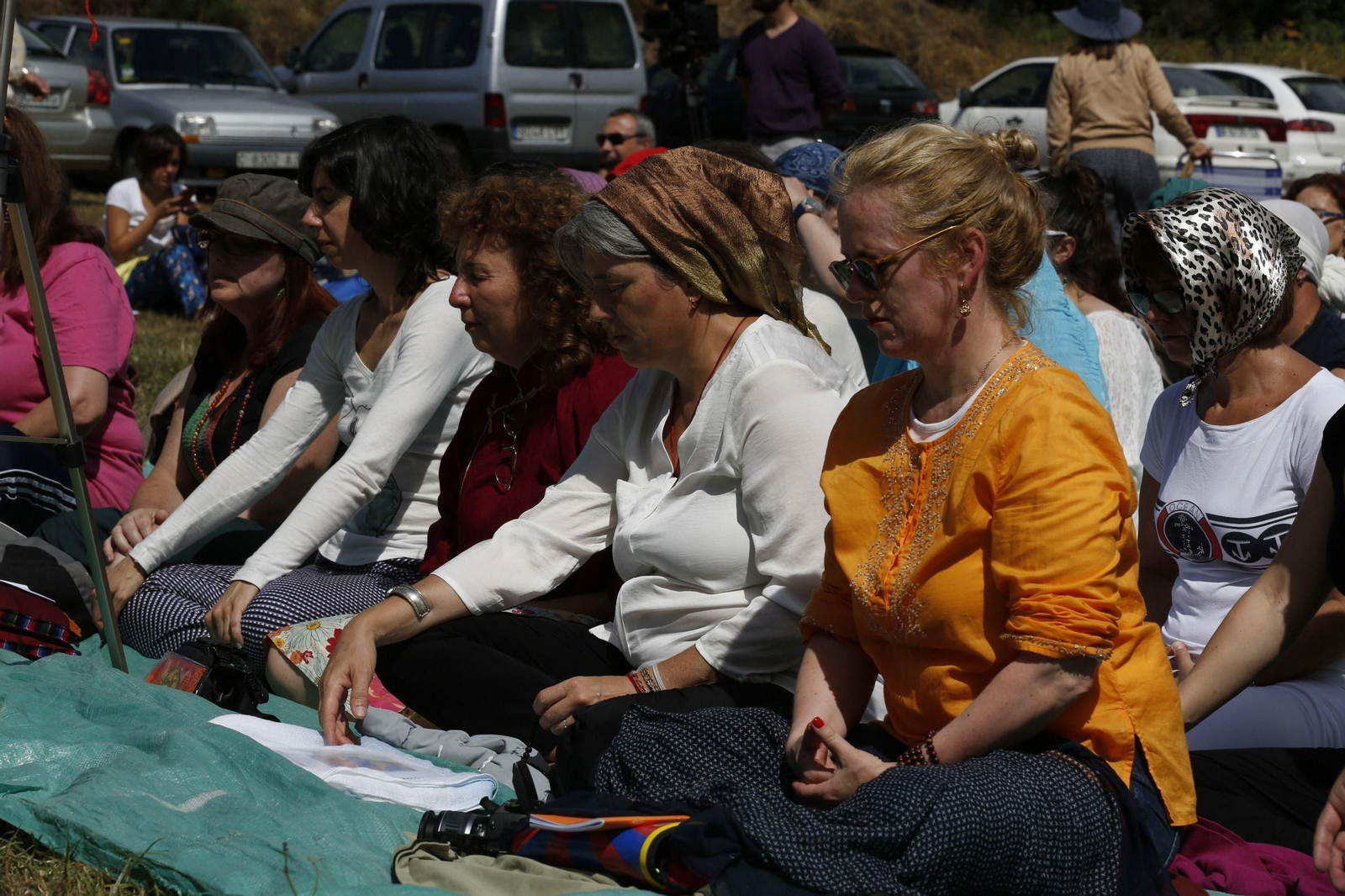 Inauguración do templo budista en Ventoselo