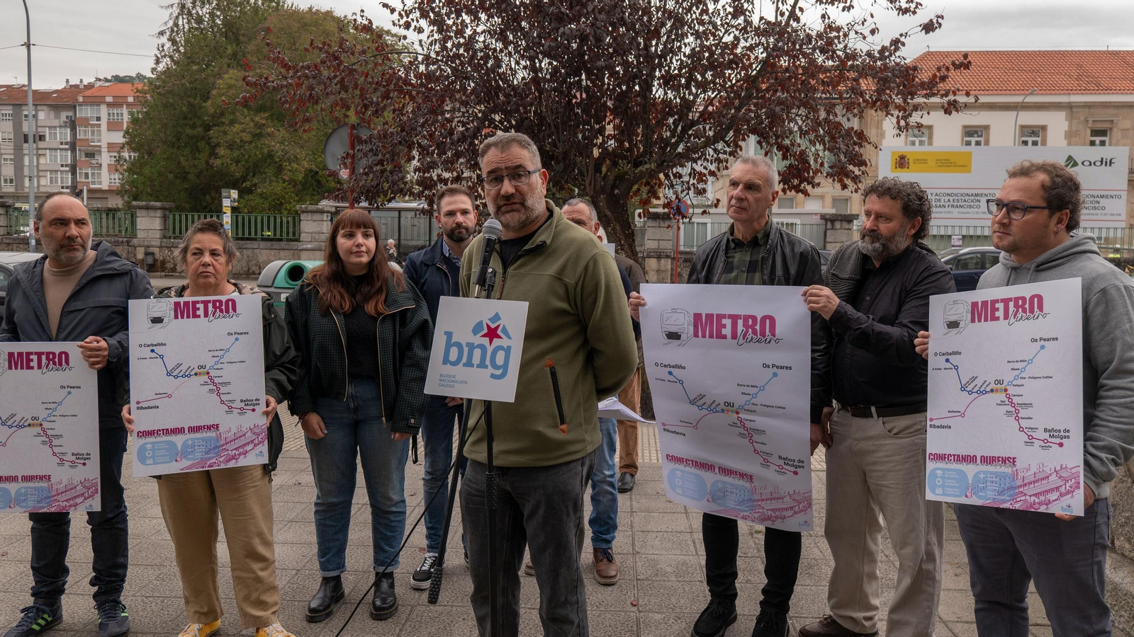 Presentación del proyecto en le barrio de San Francisco