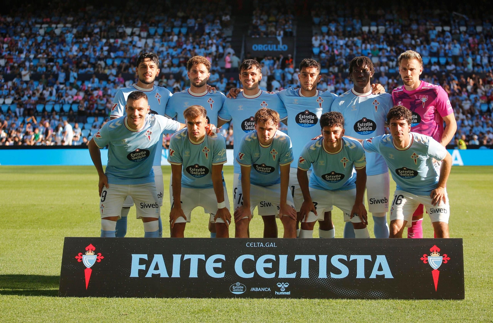 Galería | El partido entre Celta y Racing de Santander, en imágenes