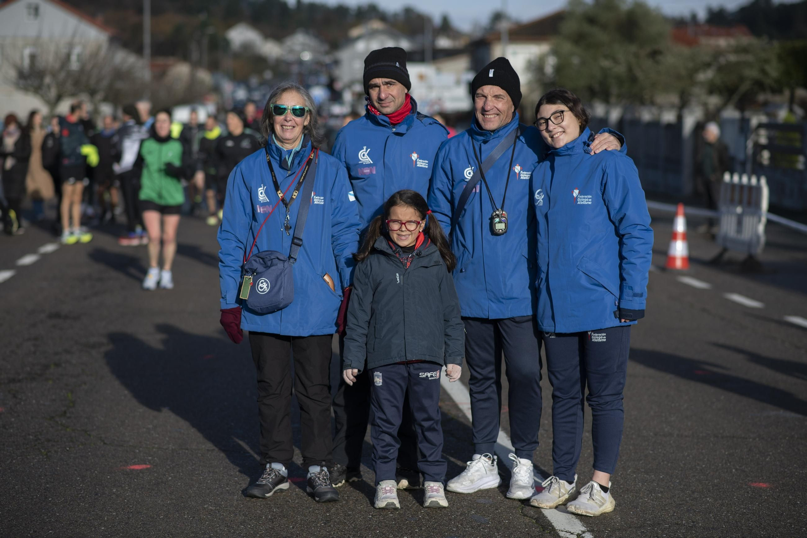Galería | San Cibrao celebra una edición más de su carrera navideña