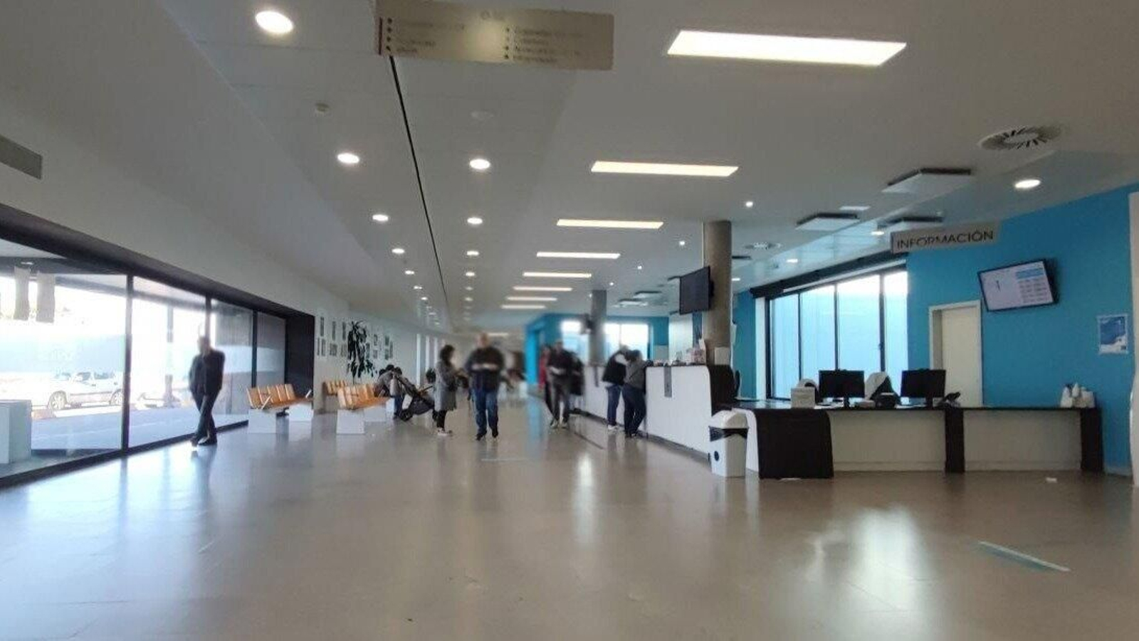 El hospital de día de Neumología abrió antes de la pandemia y contaba con solo cinco puestos.