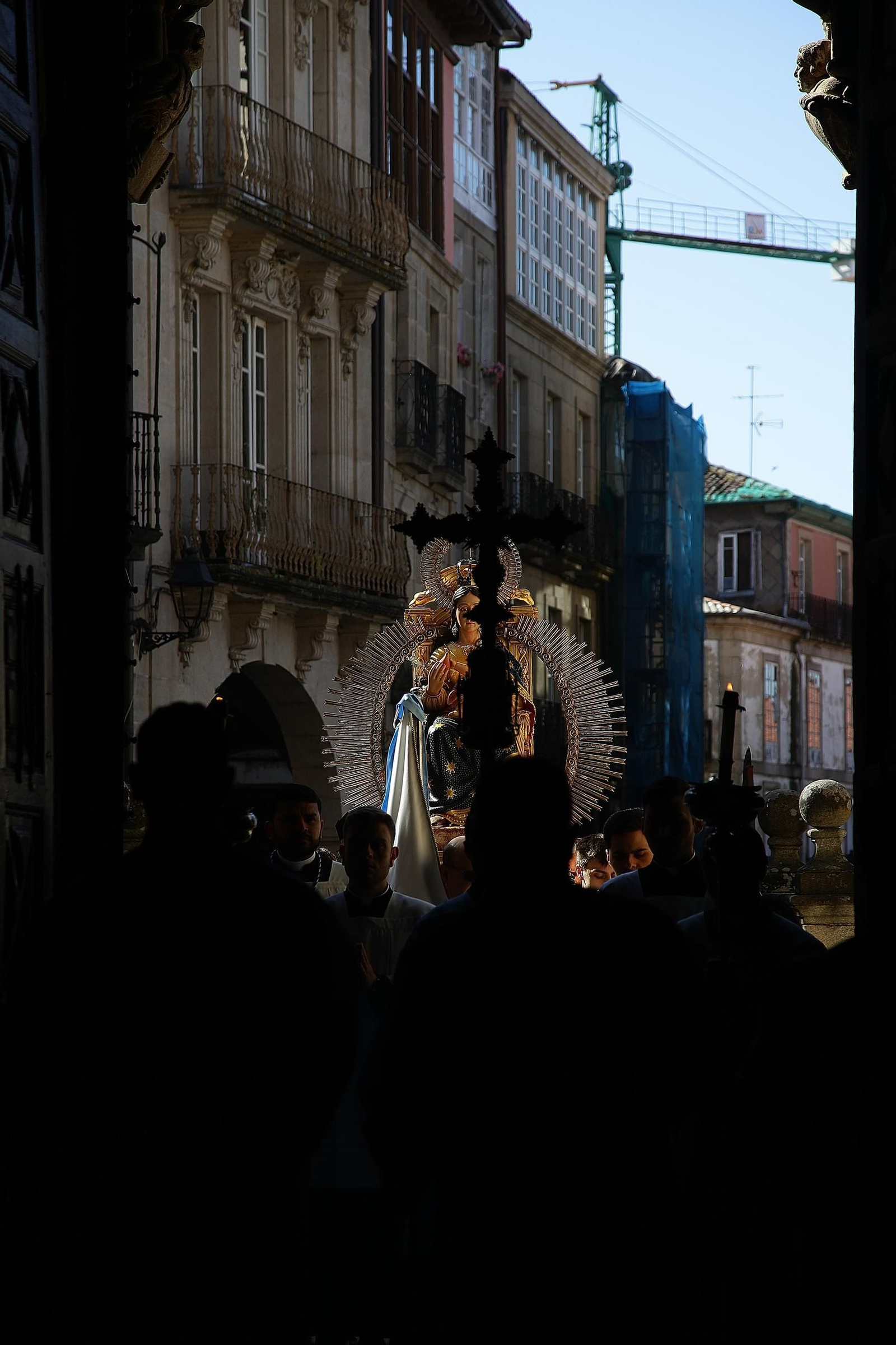 Galería | La procesión del Encuentro pone fin a la Semana Santa en Ourense