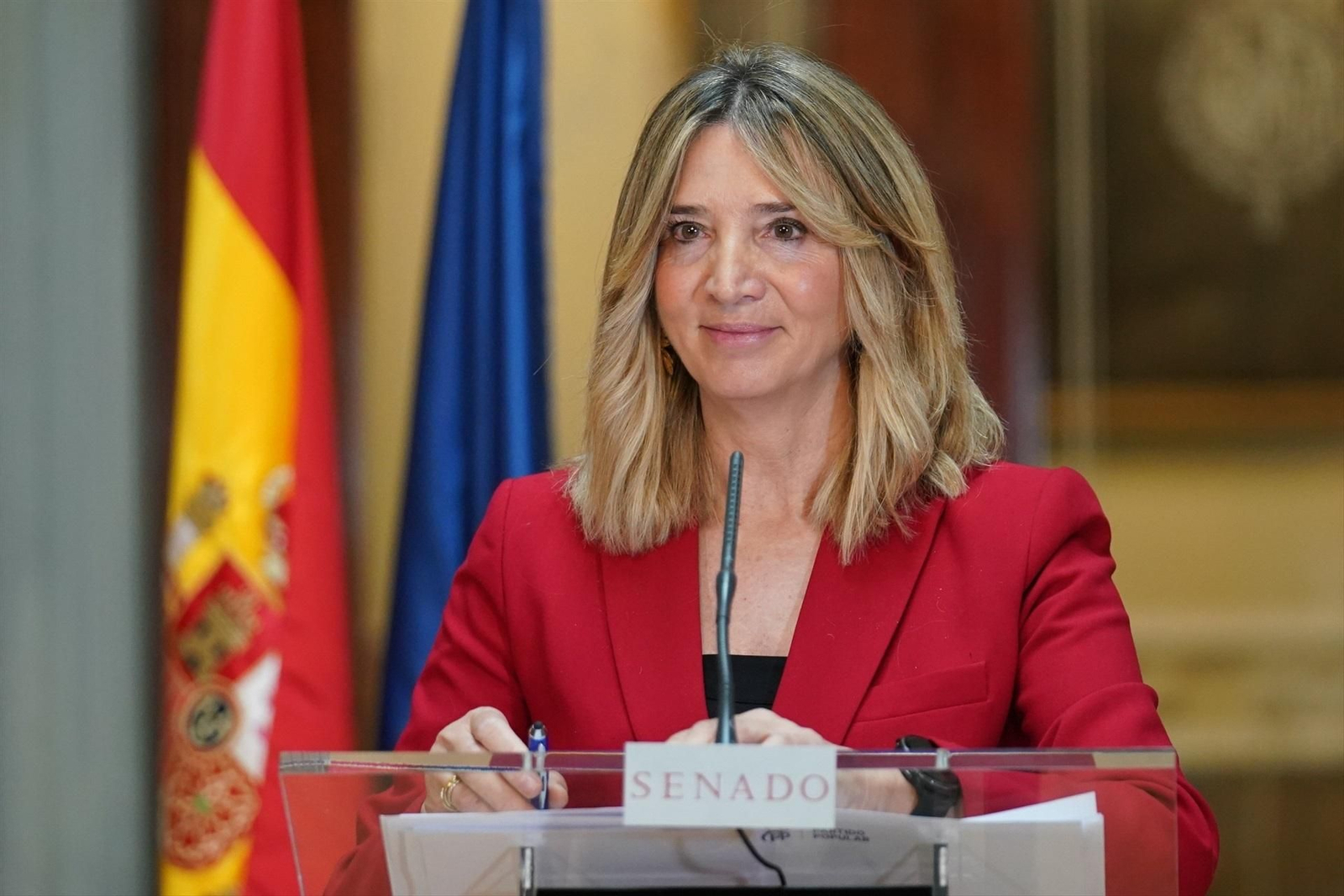 Portavoz del Grupo Parlamentario Popular en el Senado, Alicia García