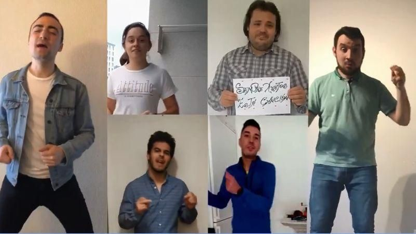 Un momento del vídeoclip de la canción "Vivamos sempre xuntos" de BCB.