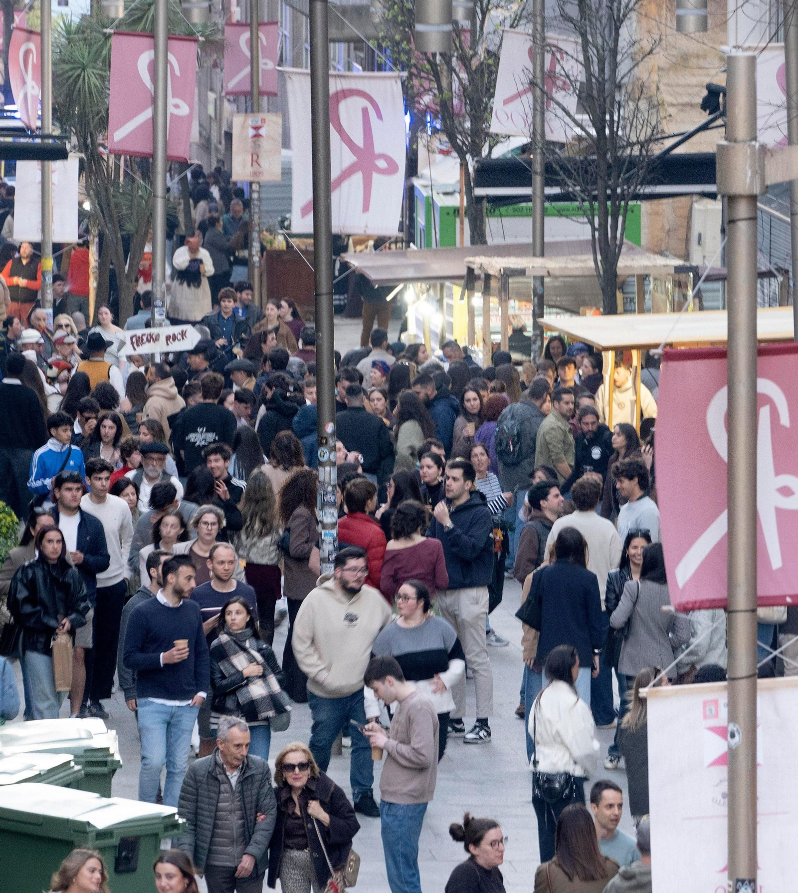 Galería | Ambiente festivo en el Casco Vello para celebrar la Reconquista