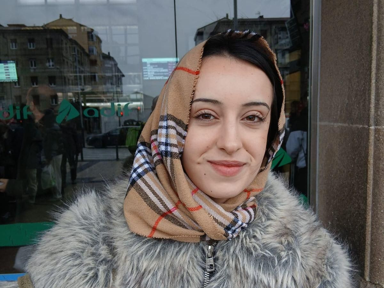 África Álvarez Ribeiro, que sufrió una hora de retraso.