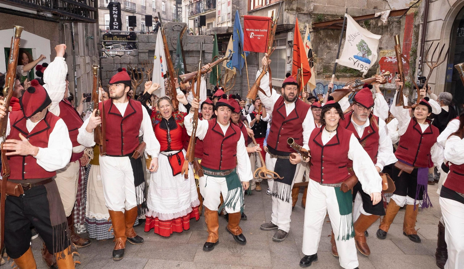 Galería | Vigo revive su heroica Reconquista frente a los franceses