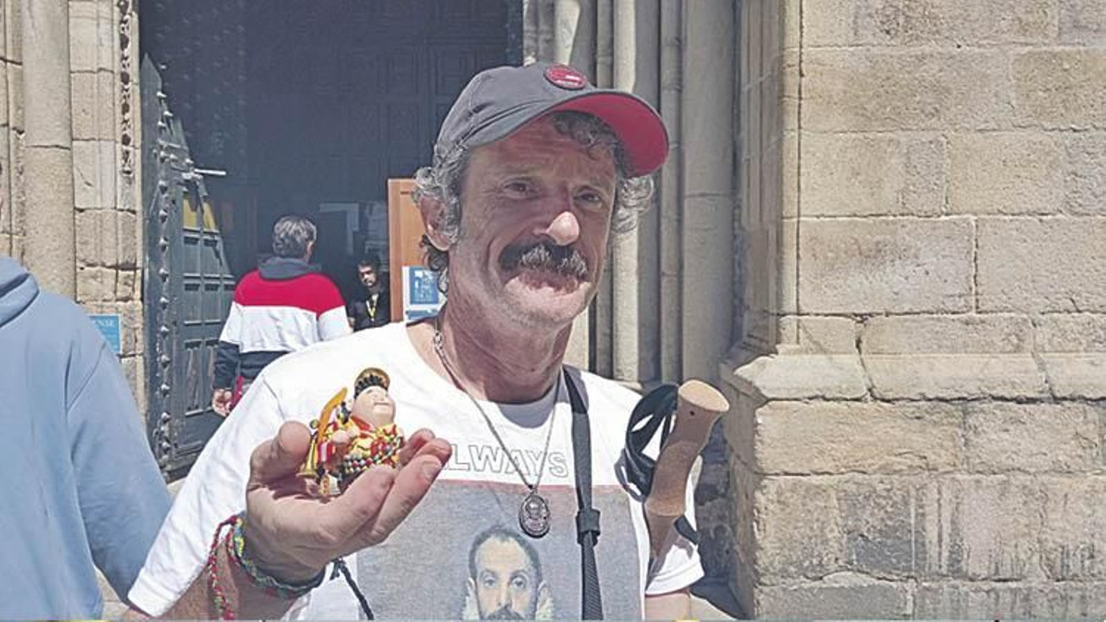 José Javier Velasco y su “mini-yo”.