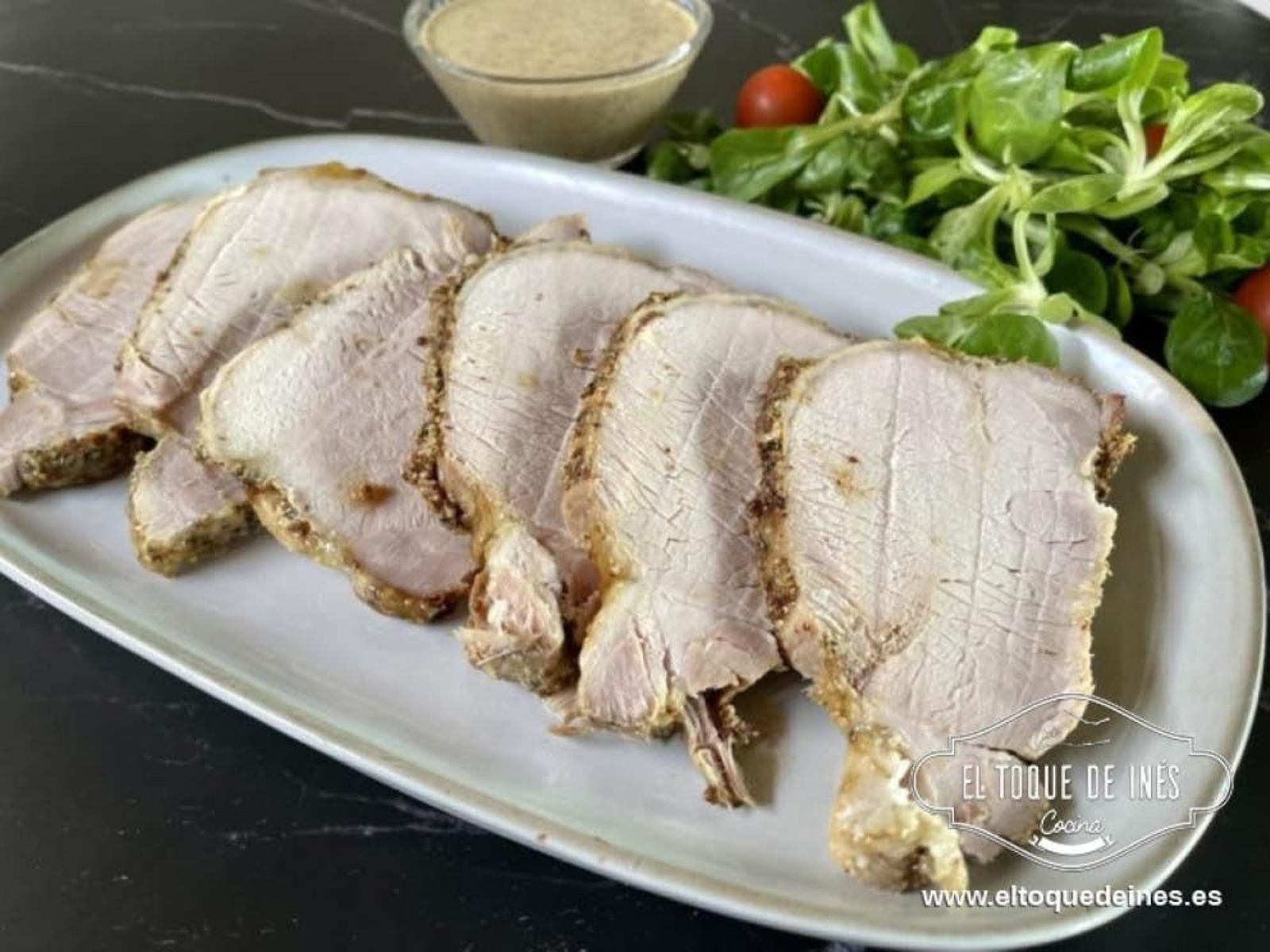 LOMO ASADO A LA MOSTAZA ANTIGUA