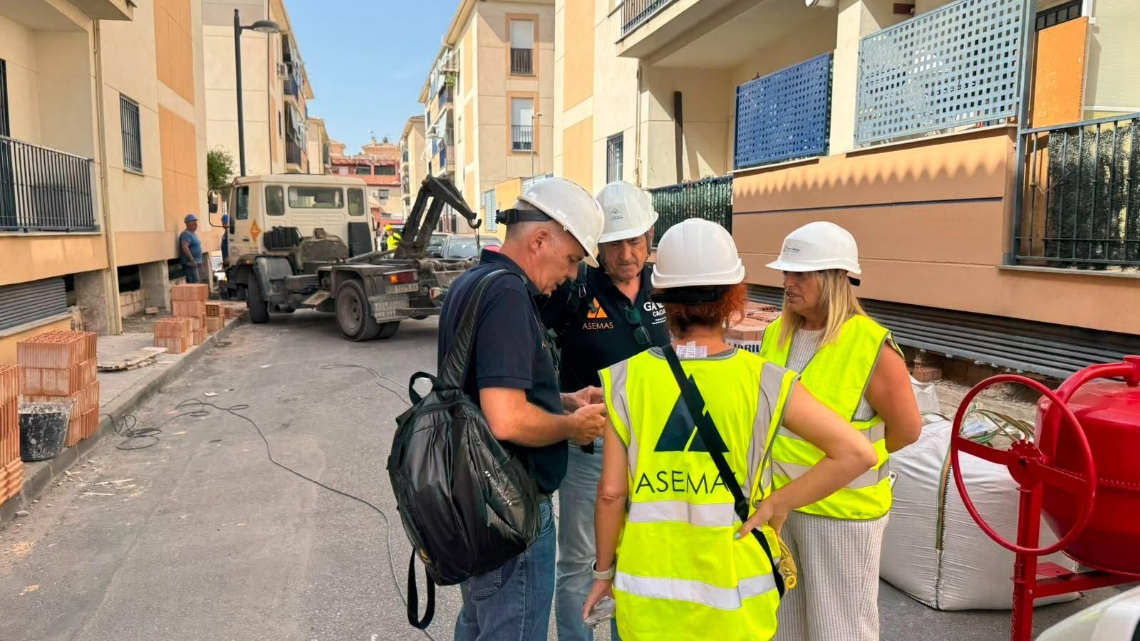 Viviendas del Residencial San Francisco II, desalojadas preventivamente durante el episodio sísmico registrado en el Área Metropolitana de Granada