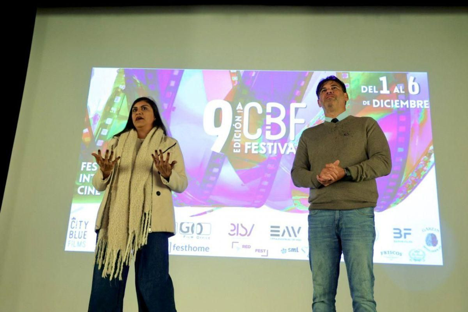 Mónica Jiménez presentó ayer la proyección del documental “Al otro lado del contrabando”, estreno mundial