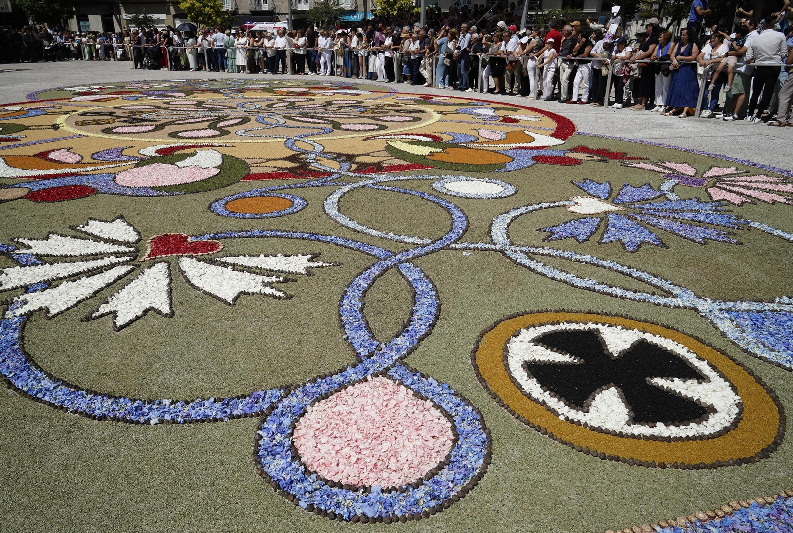 Celebración del Corpus en Ponteareas.