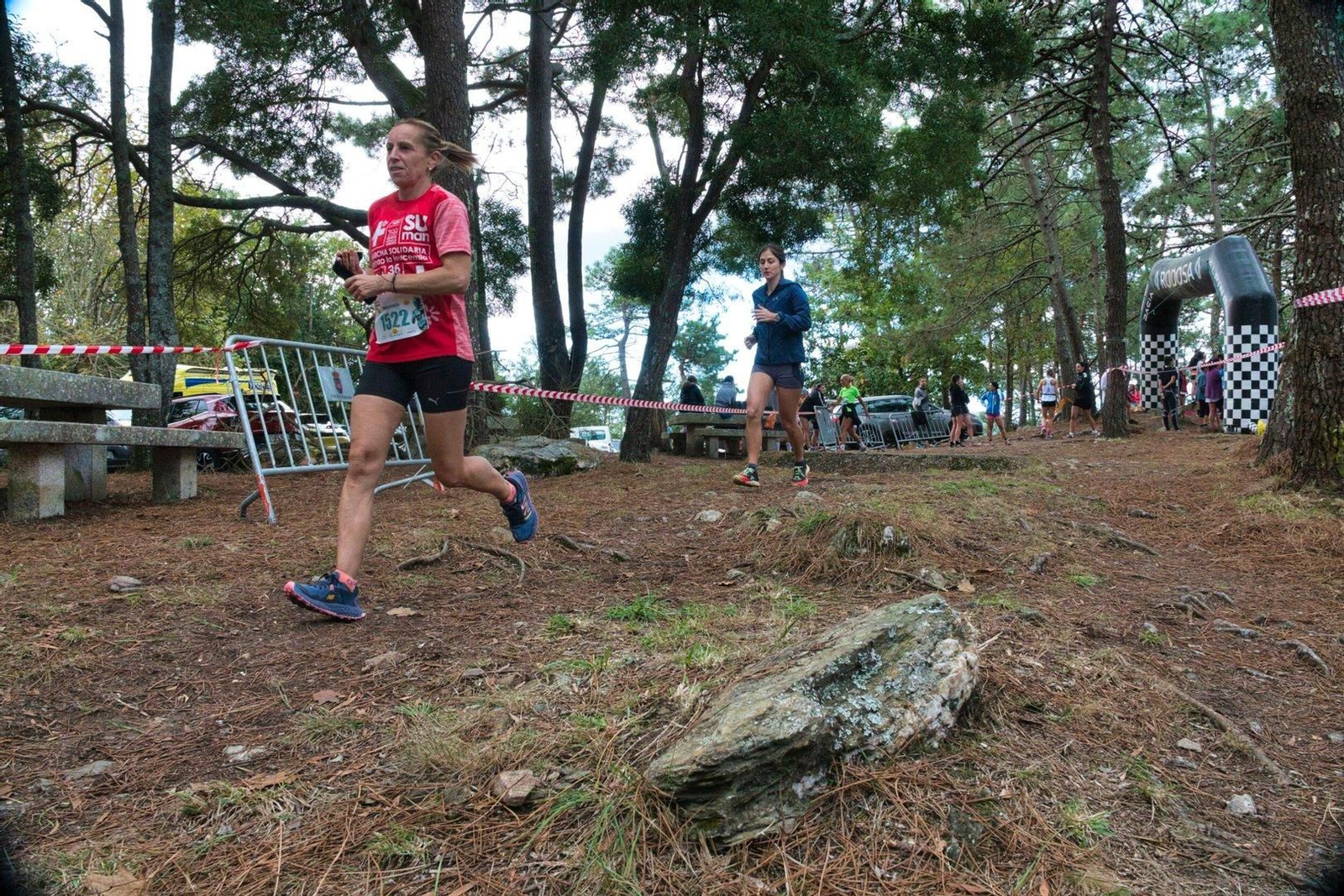 Carrera femenina en Monteferro.