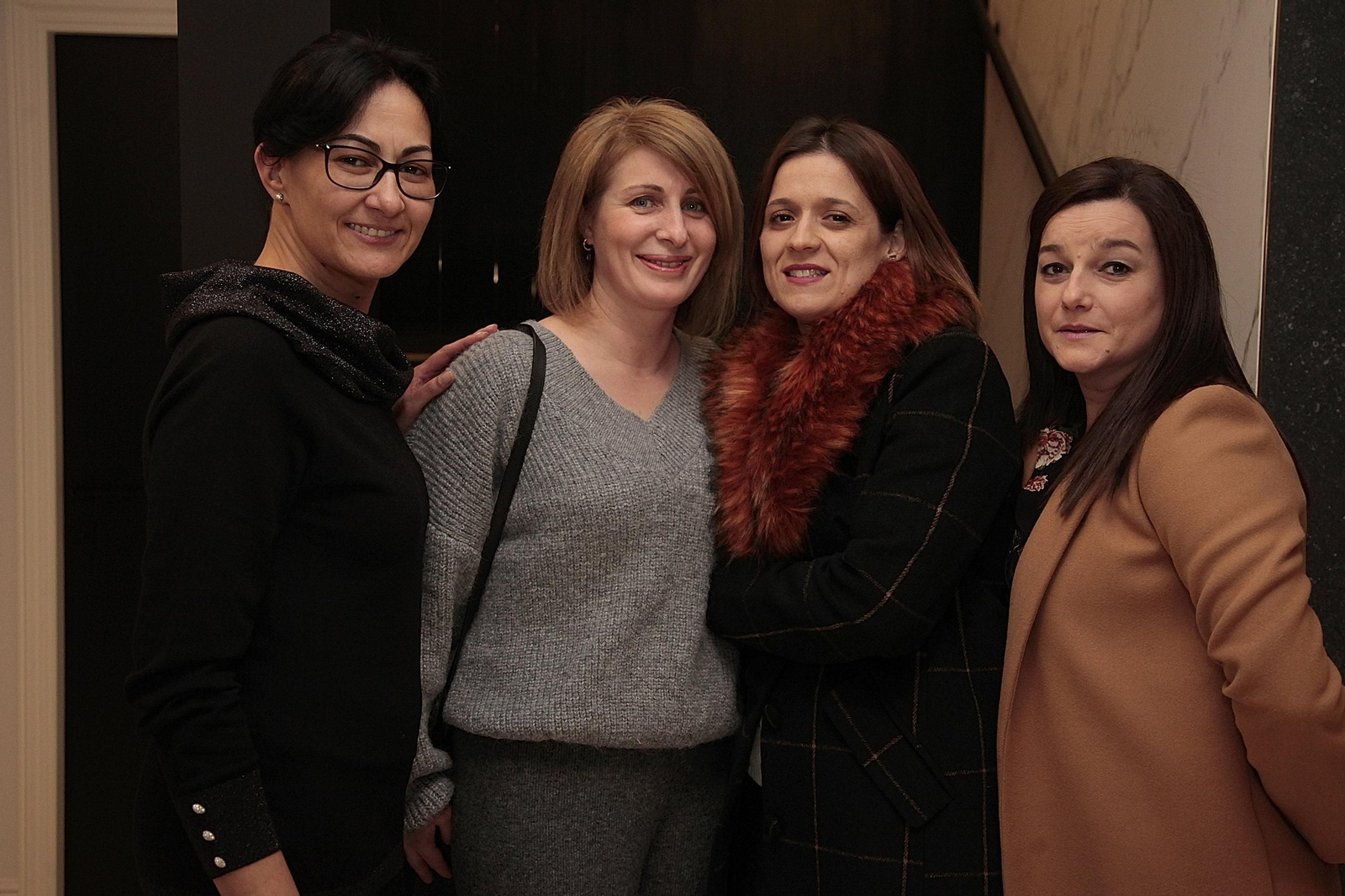 Gracia, Julia, Begoña y Mónica