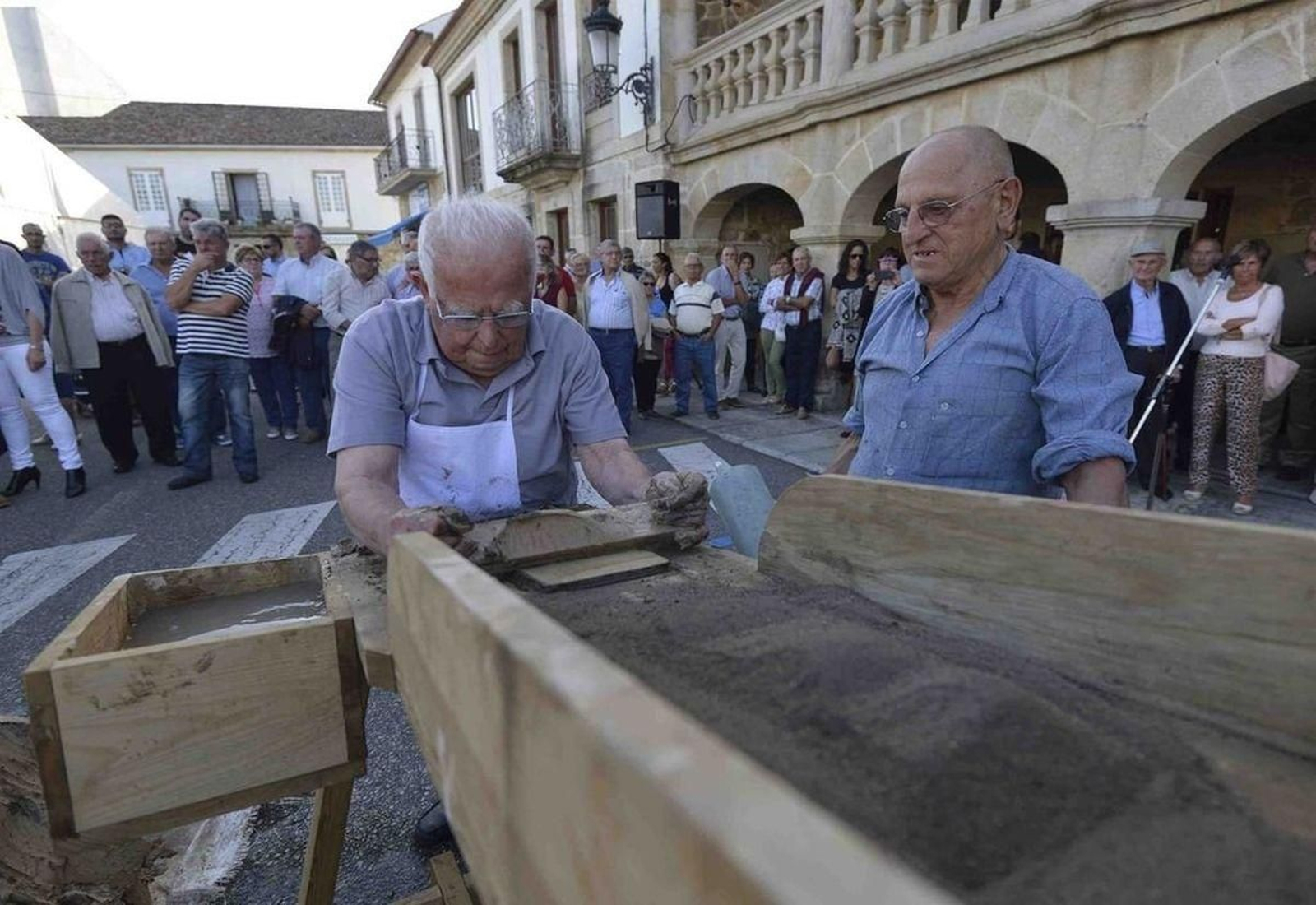 El  5 de noviembre habrá una demostración del trabajo de los cabaqueiros que se realizará en la Praza do Calvario.
