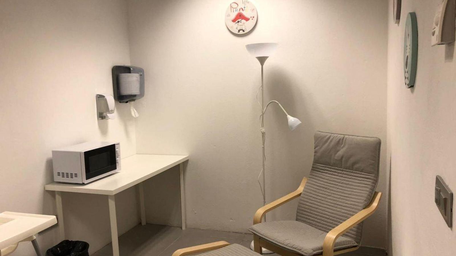 Una sala de lactancia de la Ciudad de la Justicia de Las Palmas.