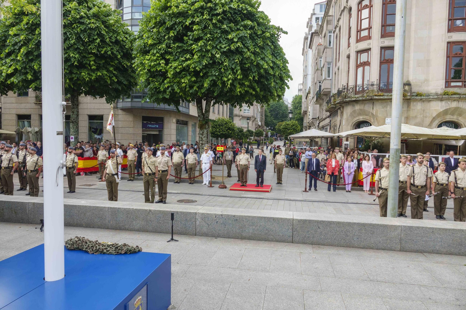 Galería | Comienza la programación del Día de las Fuerzas Armadas en Vigo