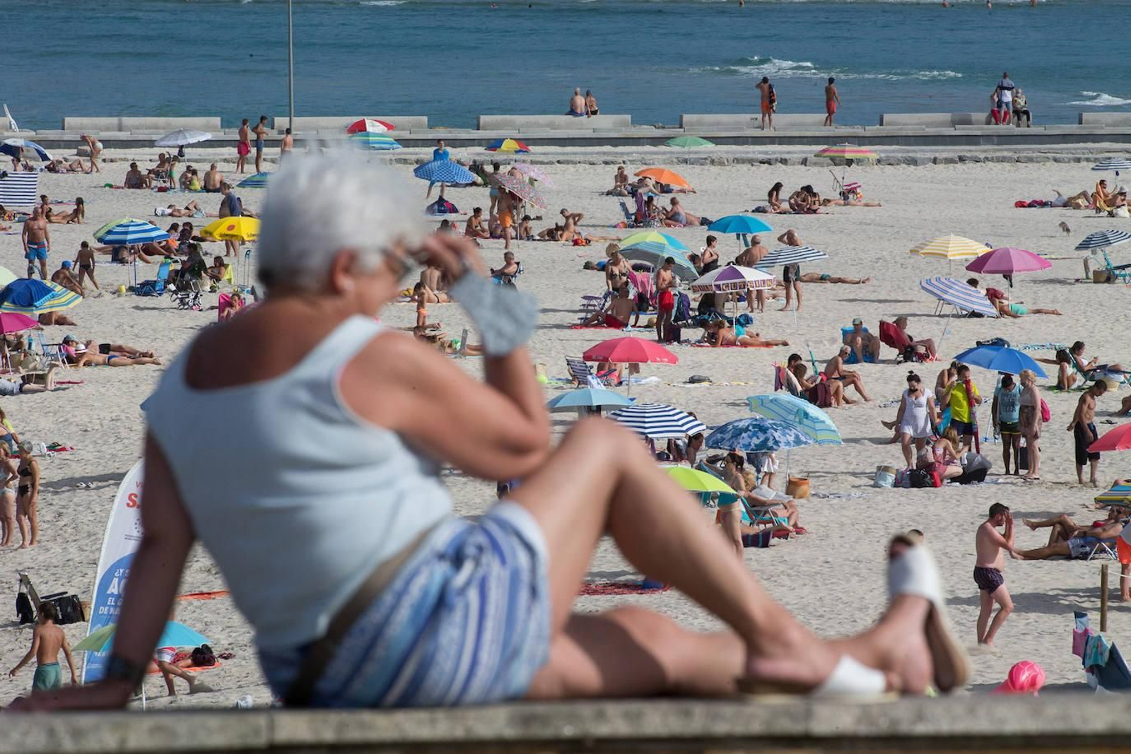 Playa lucense de A Mariña. (EFE)