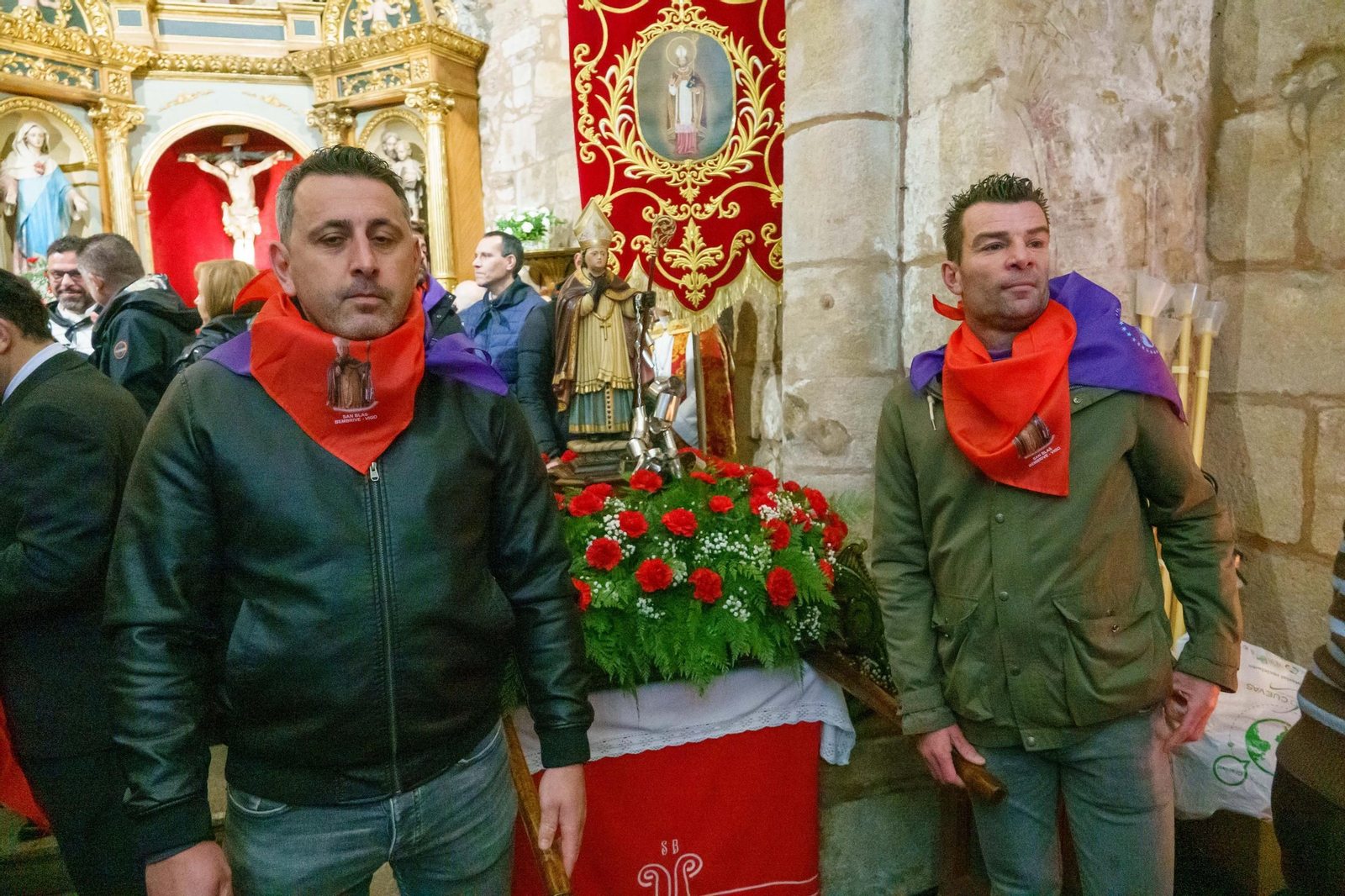 Galería | Bembrive celebra San Blas, la gran romería invernal de Vigo