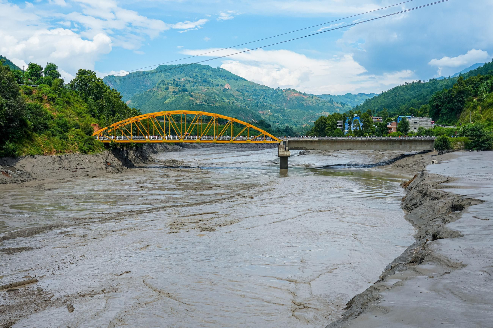 Galería | Las imágenes satelitales que muestran la devastación de la riada en Nepal
