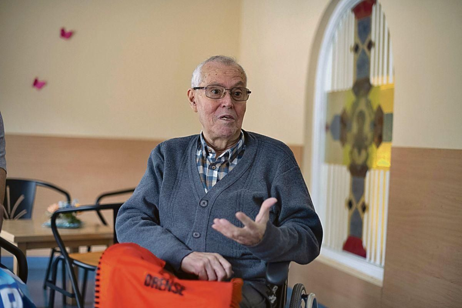 Don Gonzalo, el pasado mes de octubre, en el Seminario Mayor.