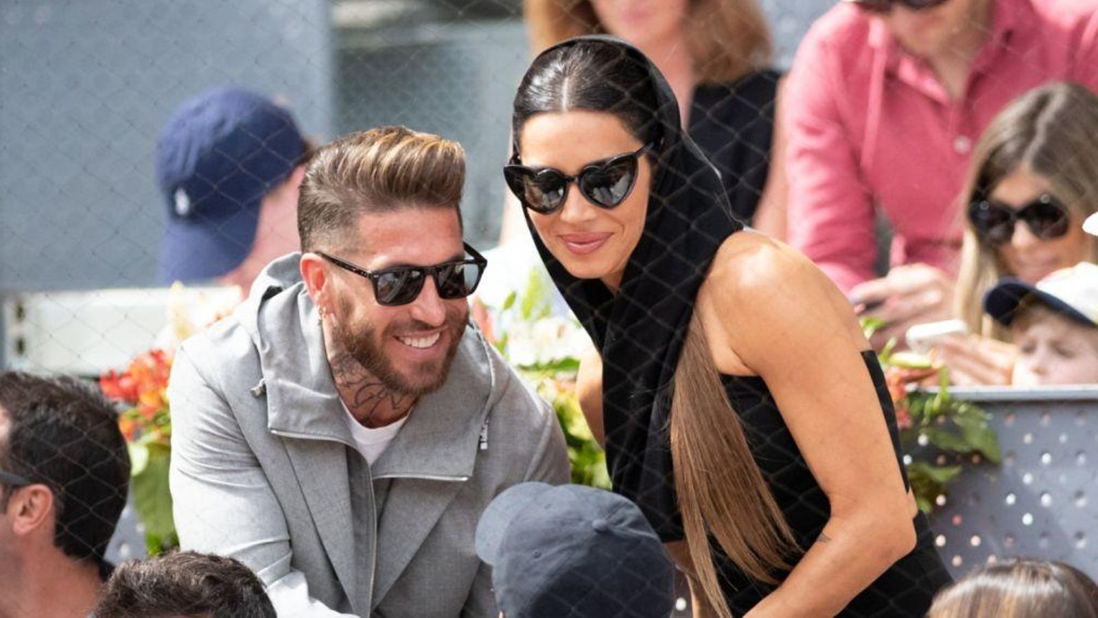 Sergio Ramos y Pilar Rubio, de celebración.