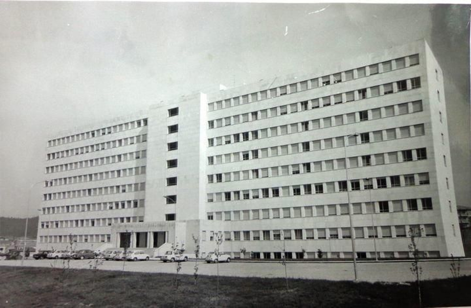 La Residencia Sanitaria de Ourense en el año 1972.