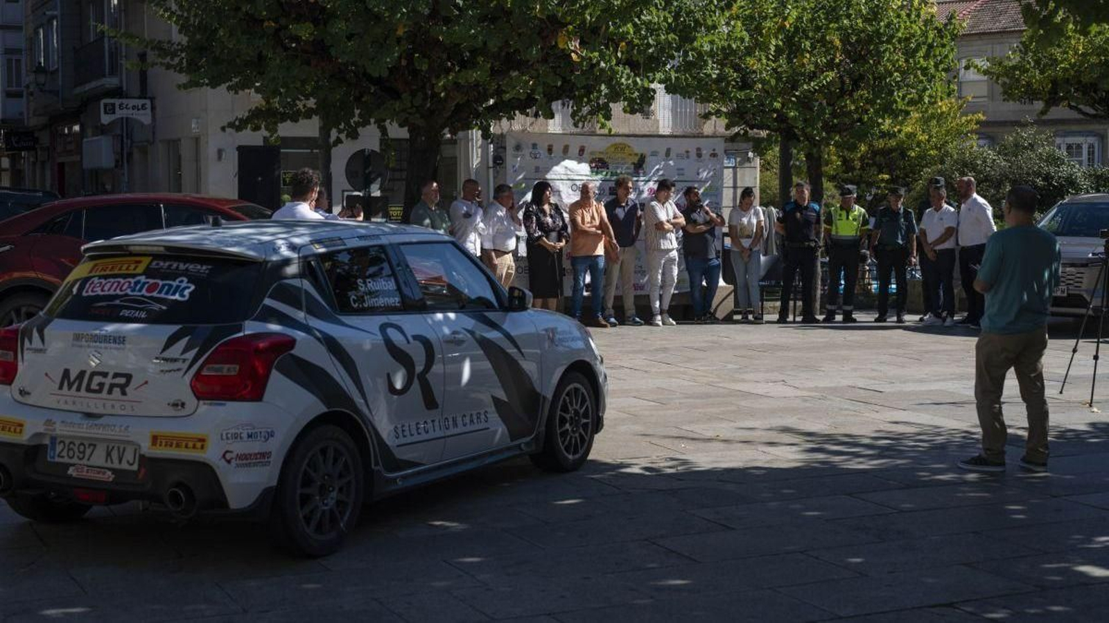 Acto de presentación de la quinta edición del Rally Comarca do Carballiño.