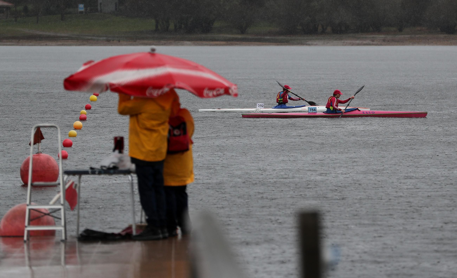 Galería | Paladas de nivel en Muíños contra viento y marea