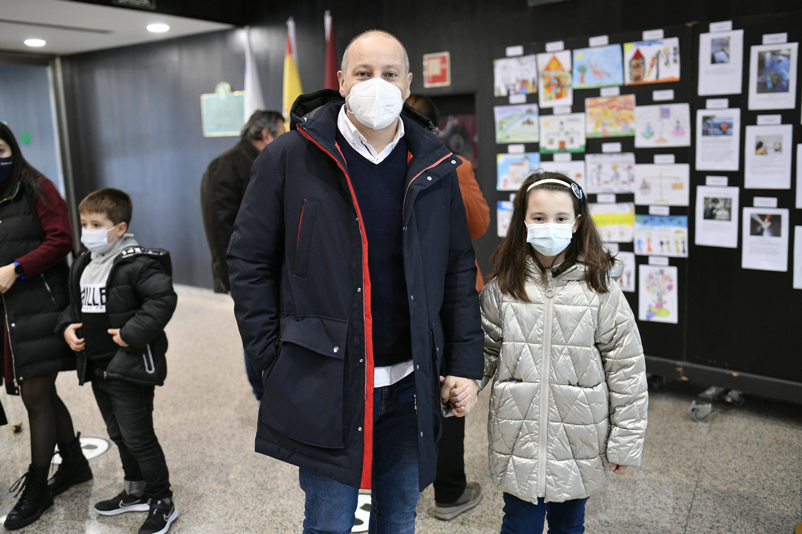 Acto institucional por el aniversario de la Constitución en el auditorio de Ourense.
Ernesto, Lara.
Foto: Xesús Fariñas