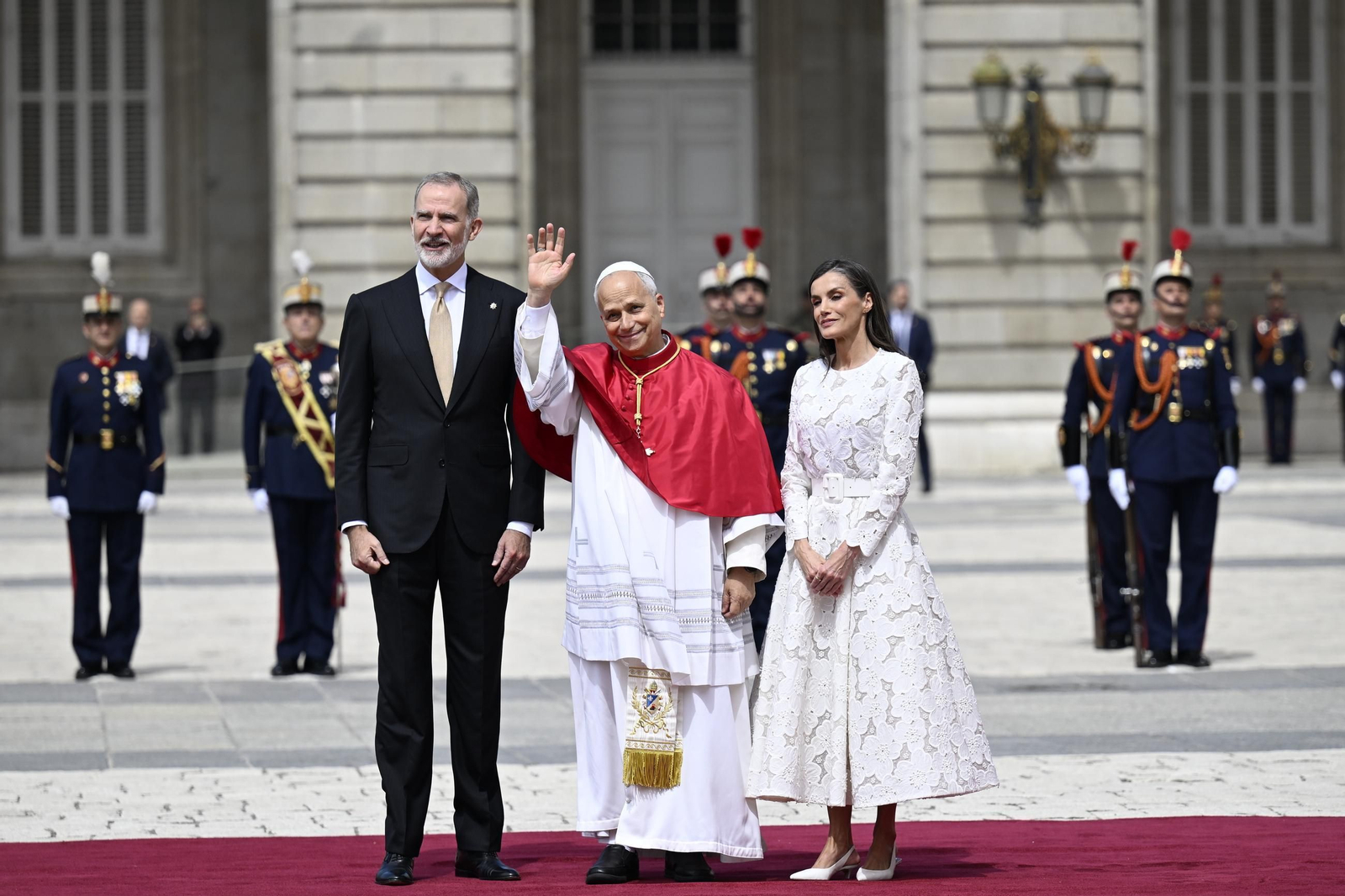 Galería | La primera jornada de la visita del papa León XIV a Madrid