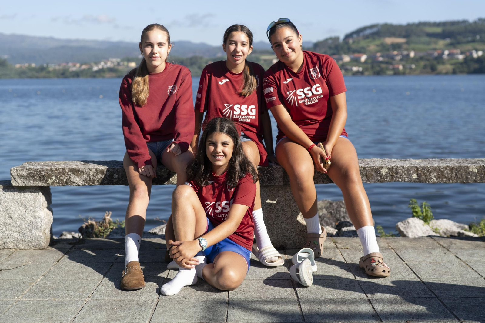 Paladas de calidad en el Campeonato Gallego de Remo de Castrelo de Miño